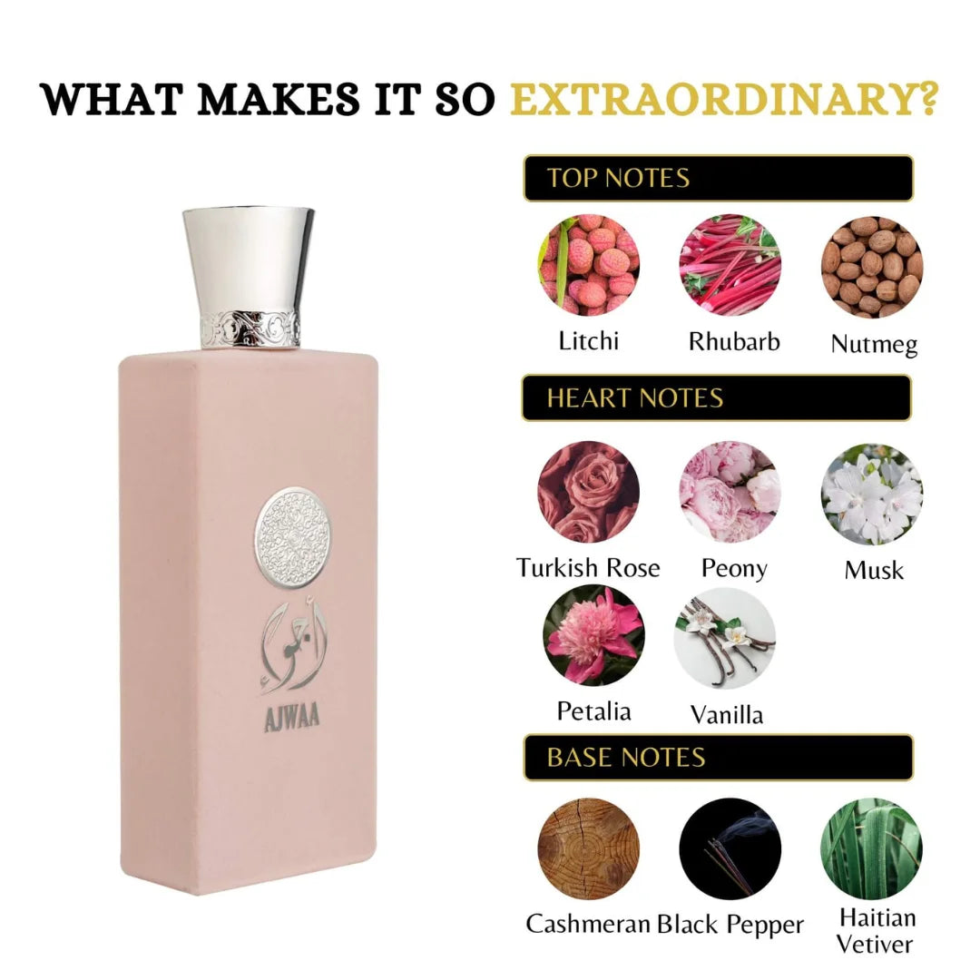 NUSUK SPRAY AJWAA ROSES 100 ML